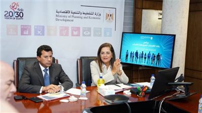 وزيرا التخطيط والشباب والرياضة يبحثان الاستعداد ليوم الشباب COP 27