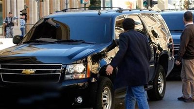 موكب وزير الداخلية اللبناني يتعرض لحادث سير أسفر عن أضرار مادية