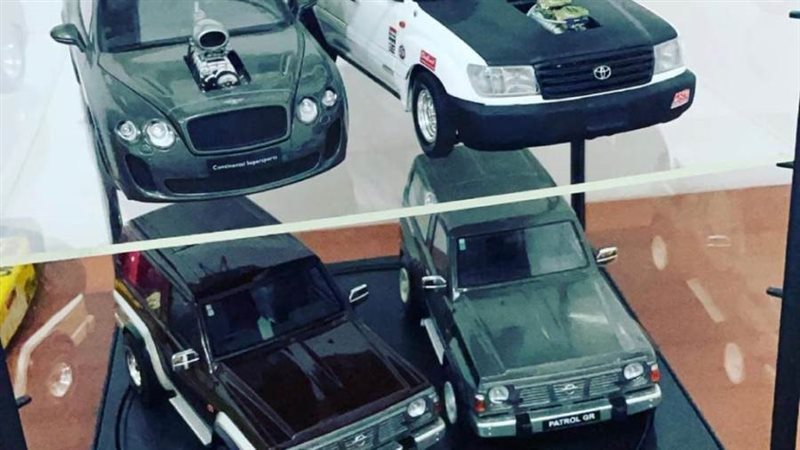 مجسمات السيارات تضاهى