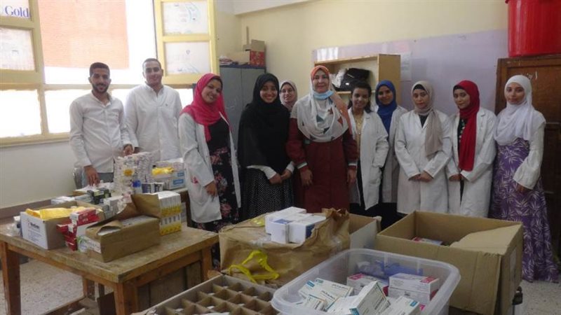 قافلة جامعة المنيا