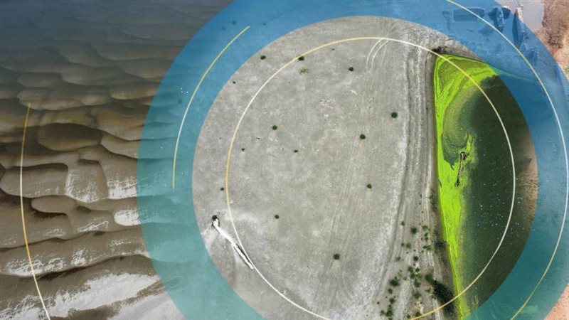 جفاف نهر بو الايطالي