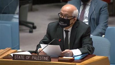  مندوب فلسطين بالأمم المتحدة: 10 آلاف فلسطيني قتلتهم الاختلال 