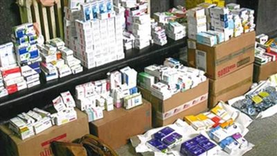 ضبط 5 ملايين قرص أدوية مجهولة المصدر ومهربة جمركيًا داخل مخزن صيدلية بالقاهرة
