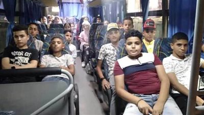 رحلة لأطفال شمال سيناء إلى مدينة الغردقة