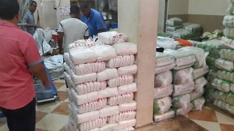 مداهمة مصنع تعبئة