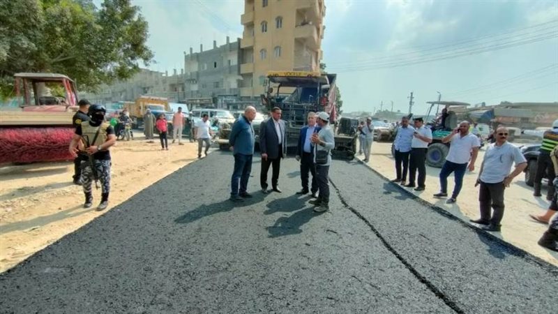 محافظ البحيرة يتفقد