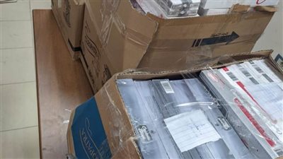 مكافحة التهرب الجمركي تضبط كمية من السجائر الأجنبية الصنع غير خالصة الضرائب والرسوم الجمركية 
