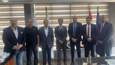 جمال علام يستقبل الشيخ حمد بن خليفة لبحث سبل التعاون