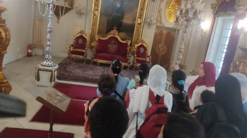 جانب من الزيارة