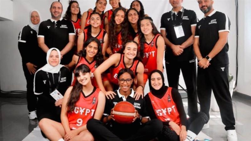 ناشئات السلة