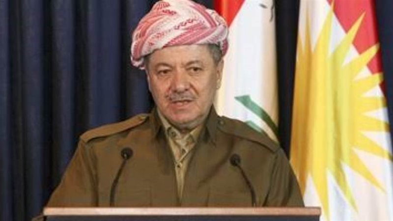 الزعيم الكردي مسعود