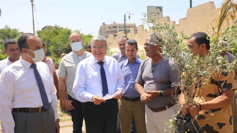 محافظ المنيا يتفقد