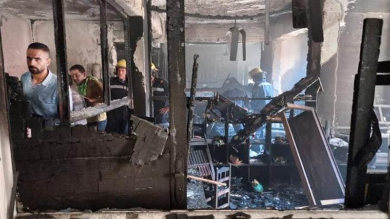 ضحايا حريق كنيسة