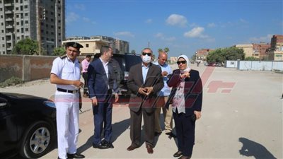 محافظ كفر الشيخ يتفقد أعمال التطوير وتوسعة الطرق وإنشاء المحاور