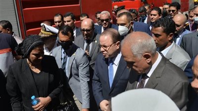 شاهد.. النائب العام يُعاين موقع حادث كنيسة «أبو سيفين» بإمبابة