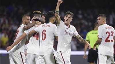 روما يبدأ مشواره في الدوري الإيطالي بالفوز على ساليرنيتانا