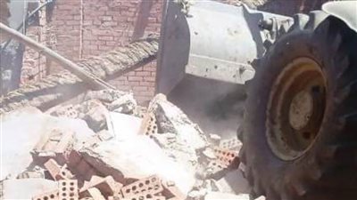 إزالة 85 حالة تعدٍ على الأراضي الزراعية بالشرقية