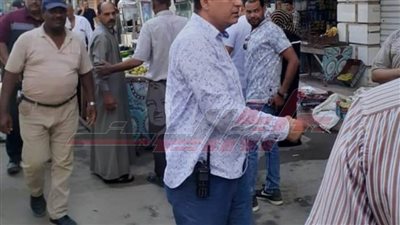 حملة مكبرة لرفع الإشغالات بشوارع كفر الشيخ