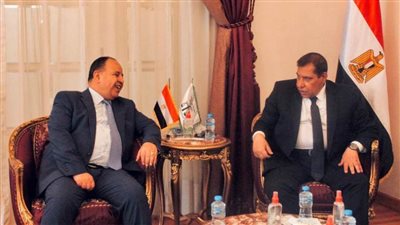 المستشار عادل عزب يستقبل وزير المالية للتهنئة بتولي رئاسة مجلس الدولة 