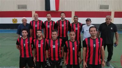 فوز فريق كرة تعليم شمال سيناء على فريق المنيا     