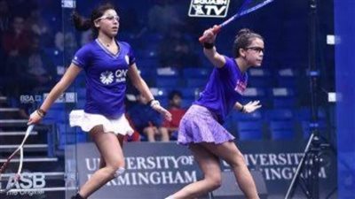 أمنية عرفي تلتقي بسلمى الطيب في نهائي كأس العالم لناشئي الإسكواش 