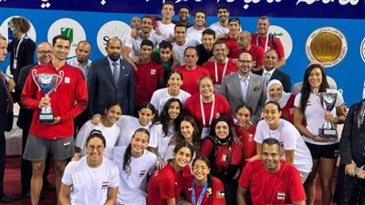 السباحة تشارك فى البطولة الإفريقية للكبار بتونس ببعثة من الناشئين والناشئات