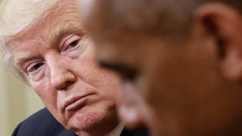 ترامب وأوباما