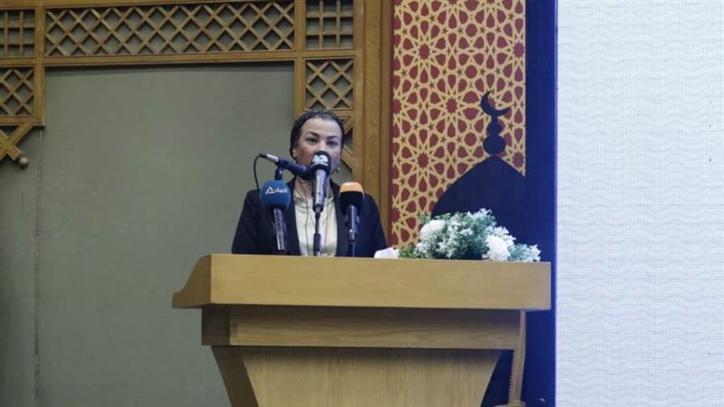 وزيرة البيئية