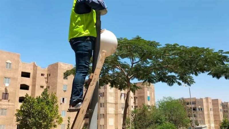 صيانة مستمرة للانارة