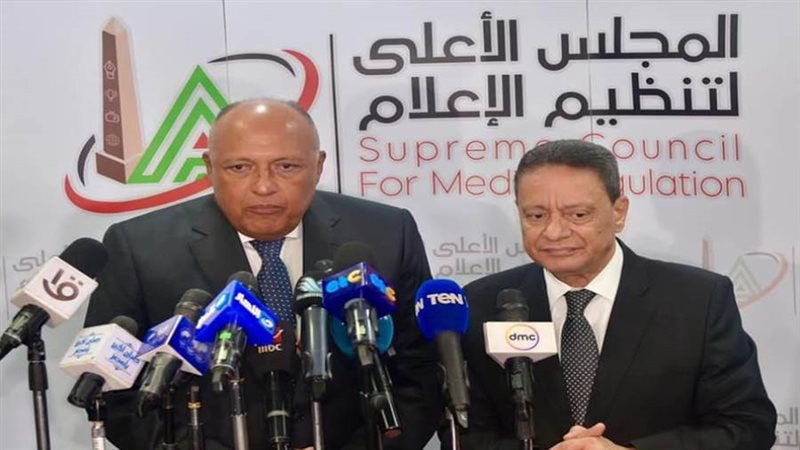 وزير الخارجية سامح