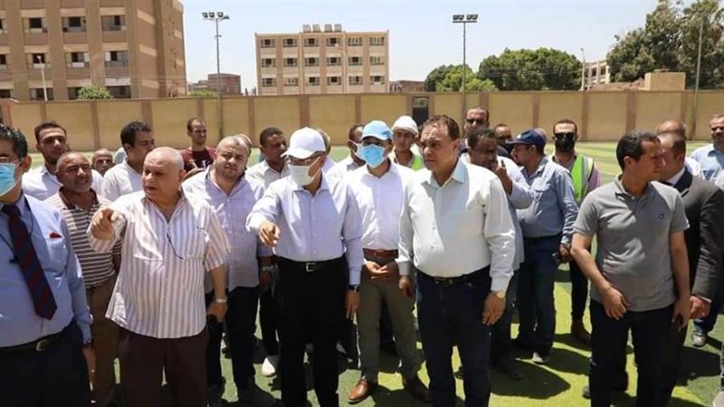 محافظ المنيا يتفقد