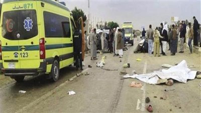 مصرع وإصابة 7 أشخاص في حادث تصادم بالطريق الدائري بالقليوبية 
