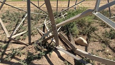 العراق: عمل تخريبي يستهدف خطًا ناقلاً للطاقة الكهربائية في كركوك