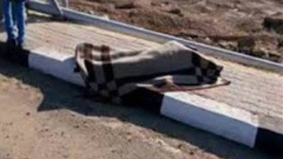 مصرع شخص صدمته سيارة أثناء عبور الطريق بقليوب