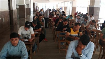 رسالة شكر لجامعة سوهاج بعد الانتهاء من الاختبارات التحريرية للمتقدمين لمسابقات التوظيف 