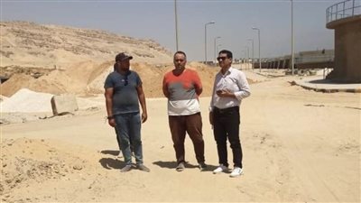 رئيس مدينة الغنايم يتفقد أعمال توسعات محطة معالجة الصرف الصحي بالمشايعة.. 