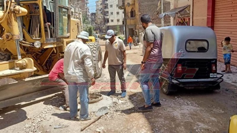 تسليم خطوط الصرف