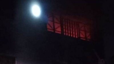 حريق هائل بمصنع خراطة في قليوب دون خسائر بشرية 