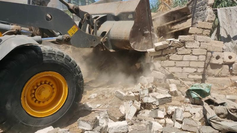 إزالة ٤١ حالة تعد