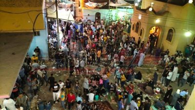 إقبال كبير فى الليلة الختامية من الاحتفال برحلة العائلة المقدسة دير السيدة العذراء