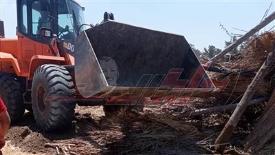 إزالة 120 حالة تعدٍّ ضمن الموجة 20 بكفر الشيخ