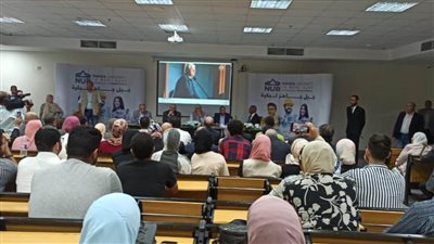  وزير التعليم العالي ومحافظ بني سويف يزوران جامعة النهضة 