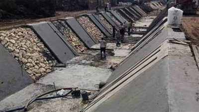 بتكلفة 56 مليونًا.. تأهيل وتبطين ترعة الفولي بالحسينية 