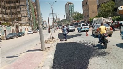 المحافظ: ترميم الشوارع ومديرية الطرق تبدأ بشوارع مدينة بني سويف