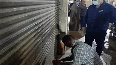 تحرير 805 مخالفات للمحلات التي لم تلتزم بقرار الغلق 