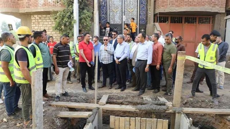 محافظ المنيا يتفقد