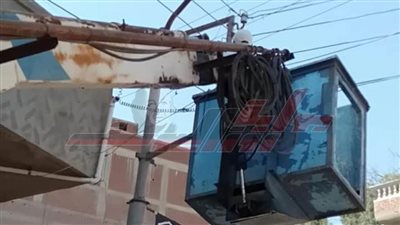 رفع كفاءة الشوارع والطرق العامة في كفر الشيخ