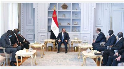 الرئيس السيسي يستقبل مستشار رئيس جمهورية جنوب السودان للشؤون الأمنية.. 5 صور