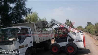 رفع 1995 طن مخلفات في 14 مركزًا ومدينة بكفر الشيخ