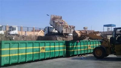 نقل ٣٦٠٠ طن مخلفات لمصانع تدوير القمامة في حملة لرفع كفاءة النظافة بالبحيرة